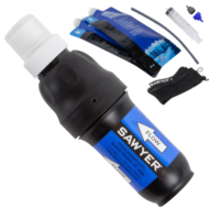 Sawyer Products SP129 PointOne Water Filtration System with 32 Ounce Squeezable Pouch